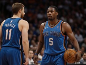 okc thunder vs dallas mavericks match player stats