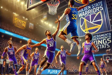 Golden State Warriors vs. Sacramento Kings Match Player Stats