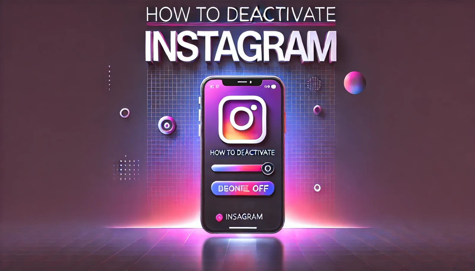 How to Deactivate Instagram