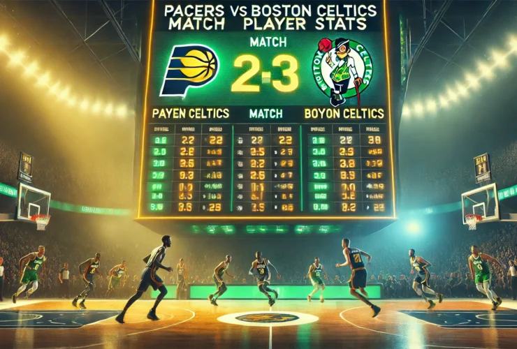 pacers vs boston celtics match player stats