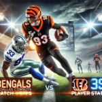 Bengals vs Dallas Cowboys Match Player Stats