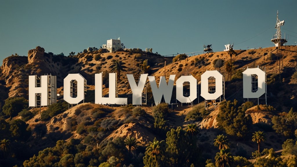 hollywood sign